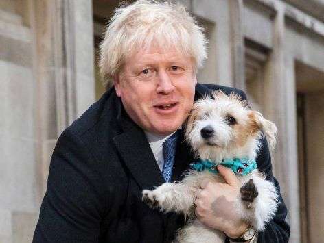 Boris JOhnson dog